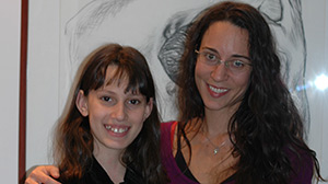 Olivia and Vera at Colours of a Woman show in Ottawa